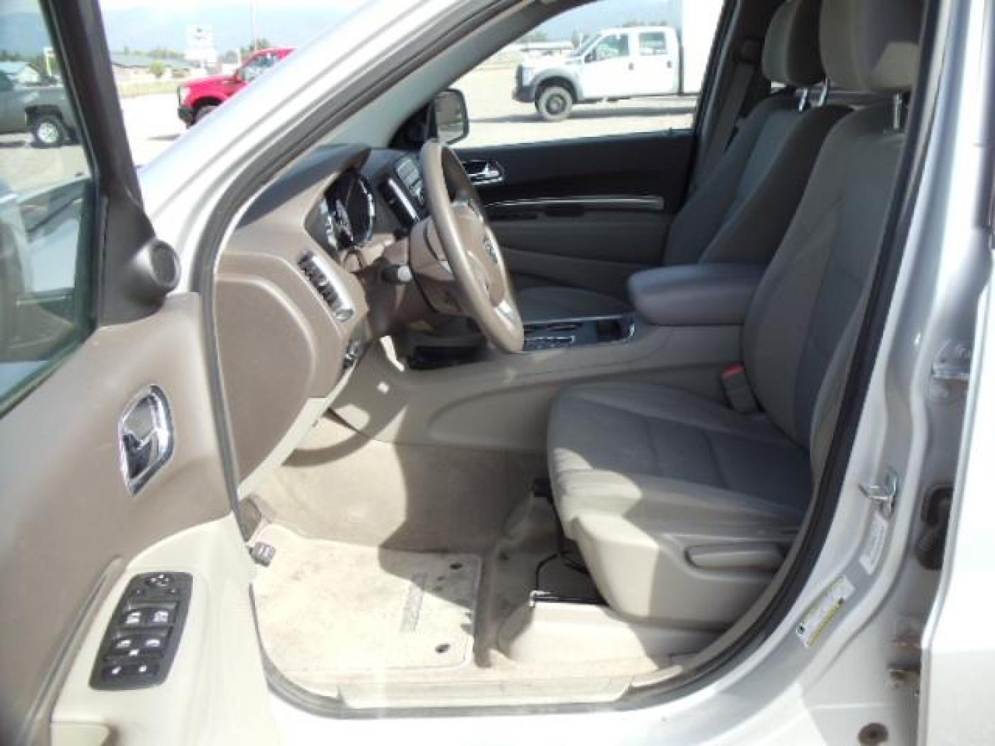 2012 Silver /Silver Dodge Durango SXT AWD (1C4RDJAG3CC) with an 3.6L V6 DOHC 24V engine, 5-Speed Automatic transmission, located at 5465 Highway 2 W., Columbia Falls, MT, 59912, (406) 892-4407, 48.352188, -114.240929 - Keyless entry Cruise control Front and rear heat and AC Power windows door locks and mirrors Tilt wheel - Photo#16