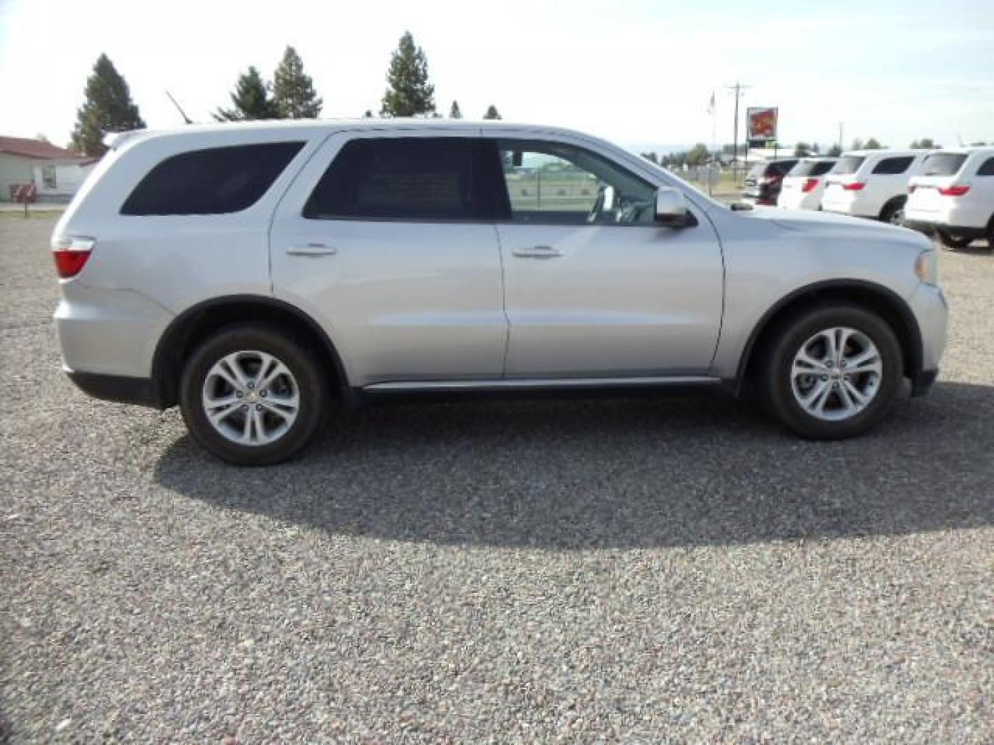 2012 Silver /Silver Dodge Durango SXT AWD (1C4RDJAG3CC) with an 3.6L V6 DOHC 24V engine, 5-Speed Automatic transmission, located at 5465 Highway 2 W., Columbia Falls, MT, 59912, (406) 892-4407, 48.352188, -114.240929 - Keyless entry Cruise control Front and rear heat and AC Power windows door locks and mirrors Tilt wheel - Photo#8