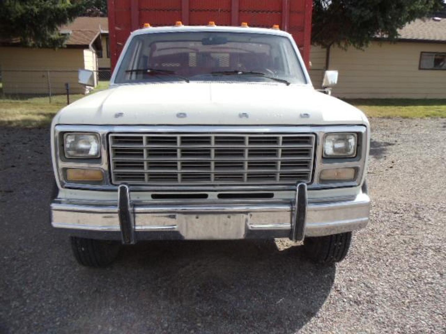 1980 White /Gray Ford F-350 Chassis Cab Custom (F3TZRGD2862) with an 400 V8 engine, 4 Speed Manual transmission, located at 5465 Highway 2 W., Columbia Falls, MT, 59912, (406) 892-4407, 48.352188, -114.240929 - 400 V8 4 Speed Manual Transmission We bought this truck locally. It was owned by 1 family its entire existance - Photo#1