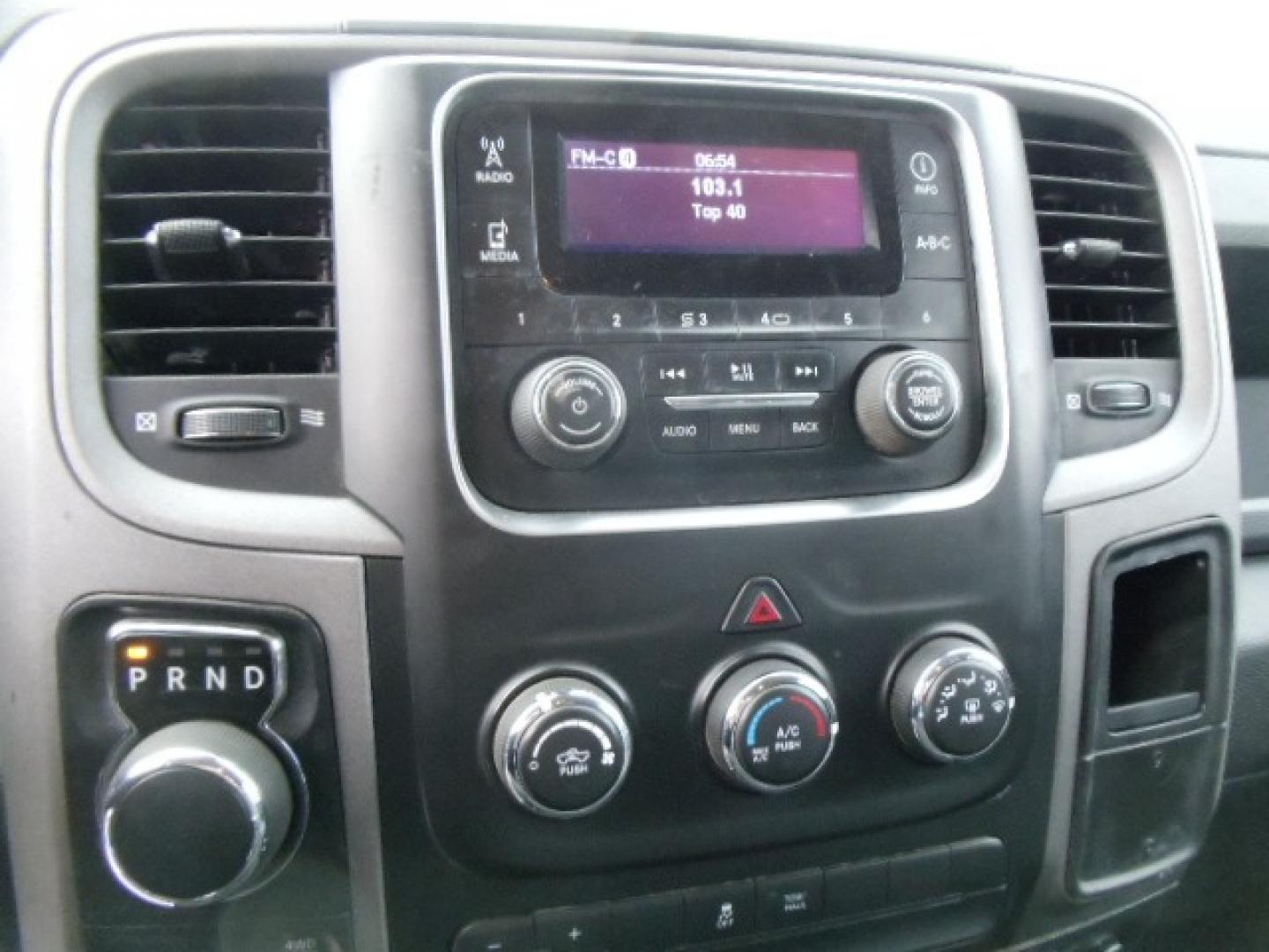 2014 White /Gray RAM 1500 Tradesman Crew Cab SWB 4WD (1C6RR7KG5ES) with an 3.6L V6 DOHC 24V FFV engine, 6-Speed Automatic transmission, located at 5465 Highway 2 W., Columbia Falls, MT, 59912, (406) 892-4407, 48.352188, -114.240929 - Keyless entry, Power windows, Power door locks, Power mirrors, Cruise control, AC, MP3-CD, Towing, Tilt steering wheel. This vehicle was previously owned by the federal government so it has been well maintained and taken care of. The truck is very clean inside and out with good tires and low actua - Photo#21