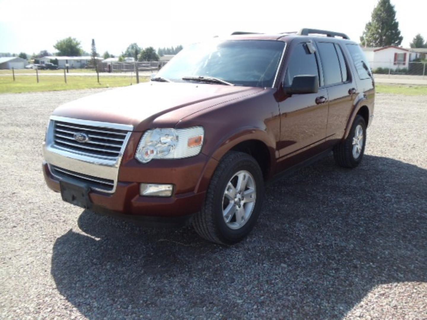 2010 Brown /Gray Ford Explorer XLT 4.0L 4WD (1FMEU7DE3AU) with an 4.0L V6 SOHC 16V engine, 5-Speed Automatic transmission, located at 5465 Highway 2 W., Columbia Falls, MT, 59912, (406) 892-4407, 48.352188, -114.240929 - Photo#2