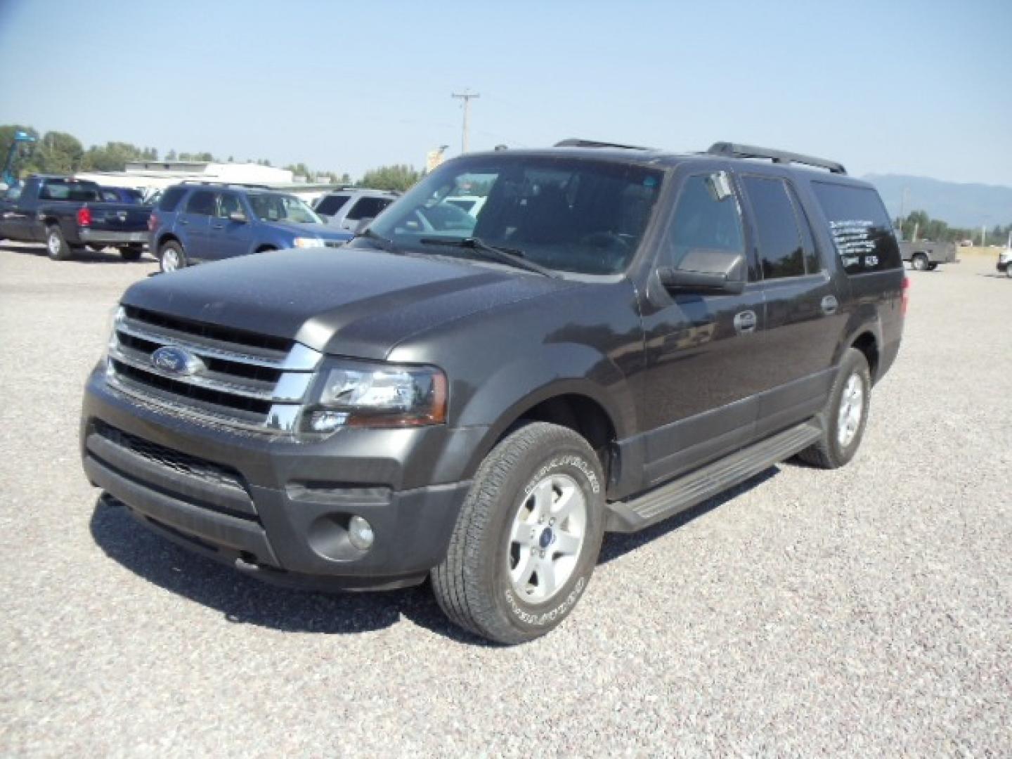 2016 Gray /Gray Ford Expedition EL XL 4WD (1FMJK1GT9GE) with an 3.5L V6 DOHC 24V FFV engine, Automatic transmission, located at 5465 Highway 2 W., Columbia Falls, MT, 59912, (406) 892-4407, 48.352188, -114.240929 - Photo#2