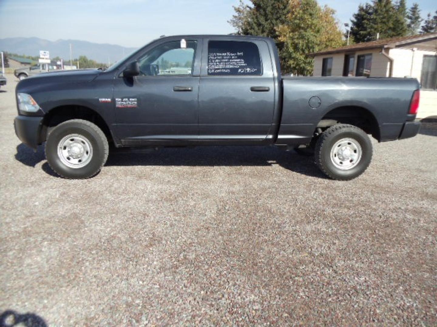 2014 Blue /Grey RAM 2500 Tradesman (3C6TR5CT3EG) with an 5.7L V8 OHV 16V engine, 6-Speed Automatic transmission, located at 5465 Highway 2 W., Columbia Falls, MT, 59912, (406) 892-4407, 48.352188, -114.240929 - Photo#3