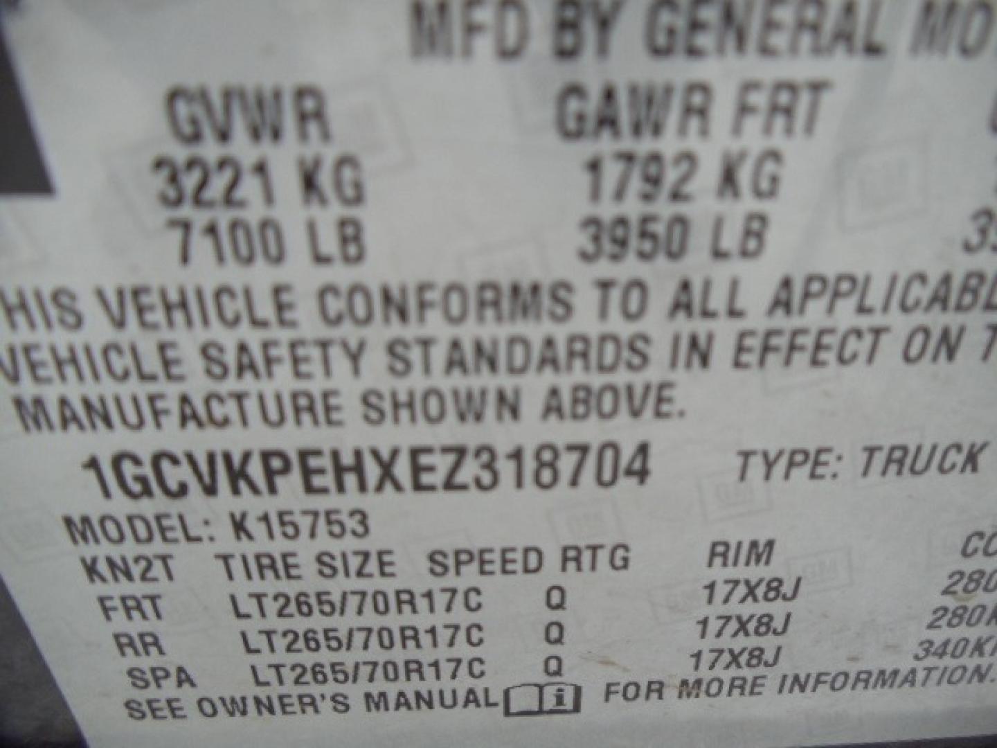 2014 Gray /Gray Chevrolet Silverado 1500 Work Truck 1WT Double Cab 4WD (1GCVKPEHXEZ) with an 4.3L V6 OHV 12V engine, 6-Speed Automatic transmission, located at 5465 Highway 2 W., Columbia Falls, MT, 59912, (406) 892-4407, 48.352188, -114.240929 - This truck was previously owned by the federal government so it has been well maintained and taken care of. The vehicle is clean inside and out with good tires and low miles. The oil is a little dark for my liking so i will be having the chevy dealership service and inspect this truck next week. - Photo#22