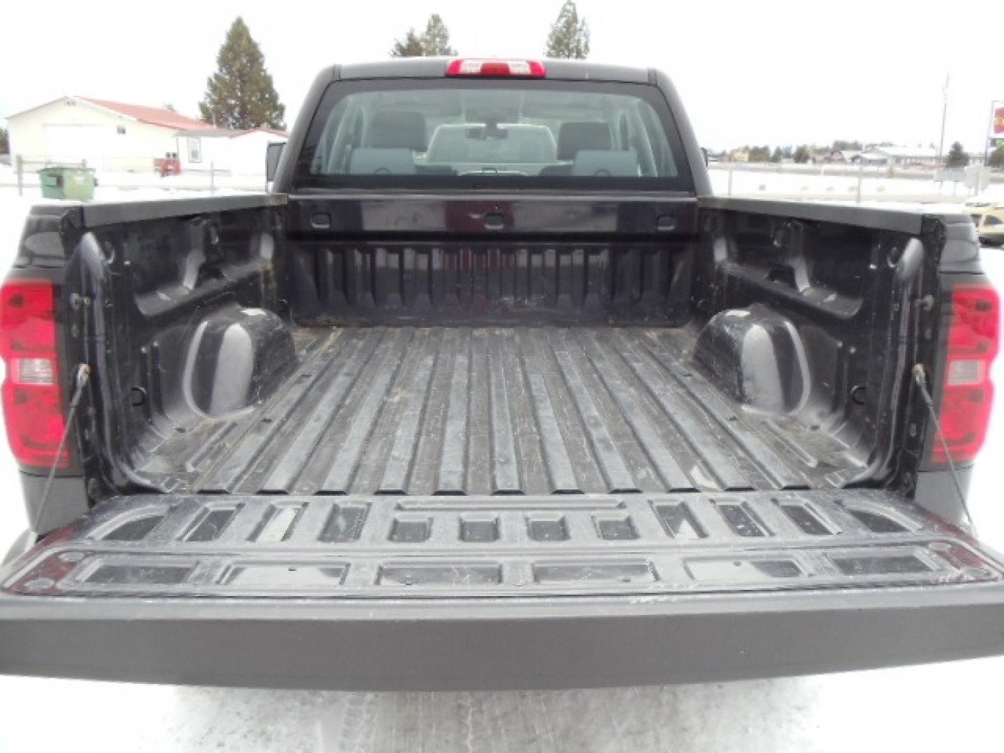 2014 Gray /Gray Chevrolet Silverado 1500 Work Truck 1WT Double Cab 4WD (1GCVKPEHXEZ) with an 4.3L V6 OHV 12V engine, 6-Speed Automatic transmission, located at 5465 Highway 2 W., Columbia Falls, MT, 59912, (406) 892-4407, 48.352188, -114.240929 - This truck was previously owned by the federal government so it has been well maintained and taken care of. The vehicle is clean inside and out with good tires and low miles. The oil is a little dark for my liking so i will be having the chevy dealership service and inspect this truck next week. - Photo#7