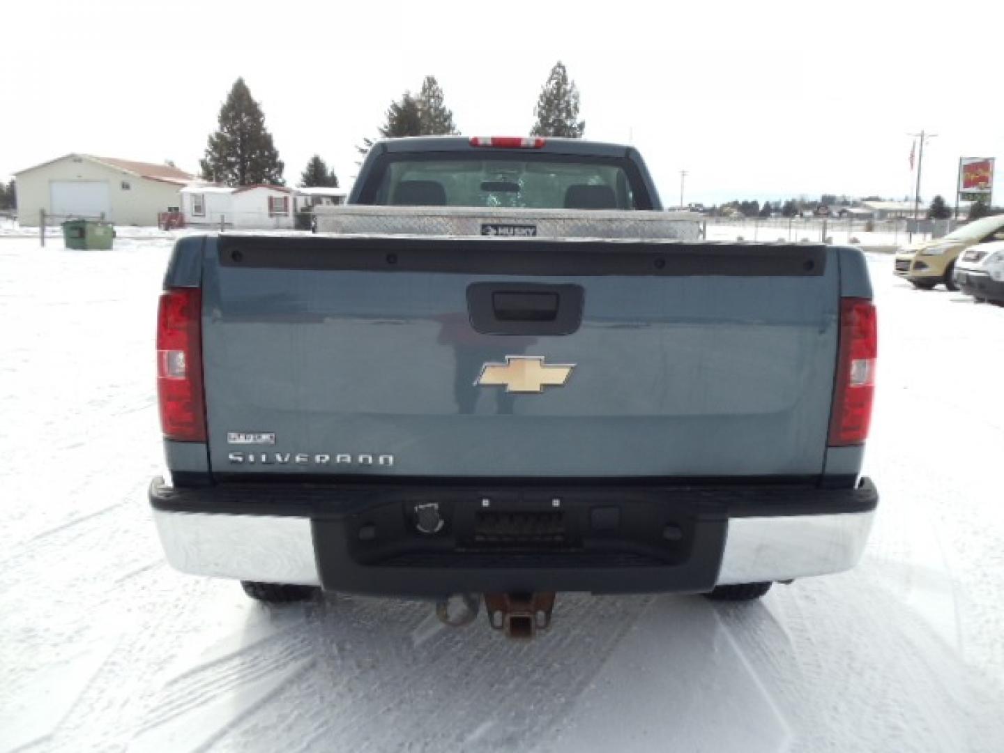 2011 Blue /Gray Chevrolet Silverado 1500 Work Truck 4WD (1GCNKPEA9BZ) with an 4.8L V6 OHV 16V engine, 4-Speed Automatic transmission, located at 5465 Highway 2 W., Columbia Falls, MT, 59912, (406) 892-4407, 48.352188, -114.240929 - This truck was previously owned by the federal government so it has been well maintained and taken care of. The truck is very clean inside and out with good tires and low actual miles. We had this truck mechanically inspected. - Photo#5