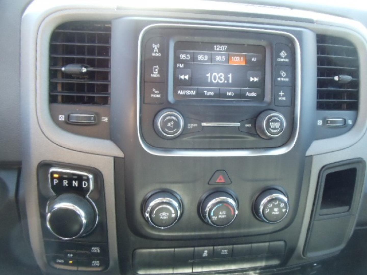 2019 /Gray RAM 1500 Tradesman Quad Cab 4WD (1C6RR7FG6KS) with an 3.6L V6 DOHC 24V FFV engine, 8A transmission, located at 5465 Highway 2 W., Columbia Falls, MT, 59912, (406) 892-4407, 48.352188, -114.240929 - This vehicle was previously owned by the federal government so it has been well maintained and taken care of. The truck is very clean inside and out with near new tires and low miles. This is the quad door short box. - Photo#19