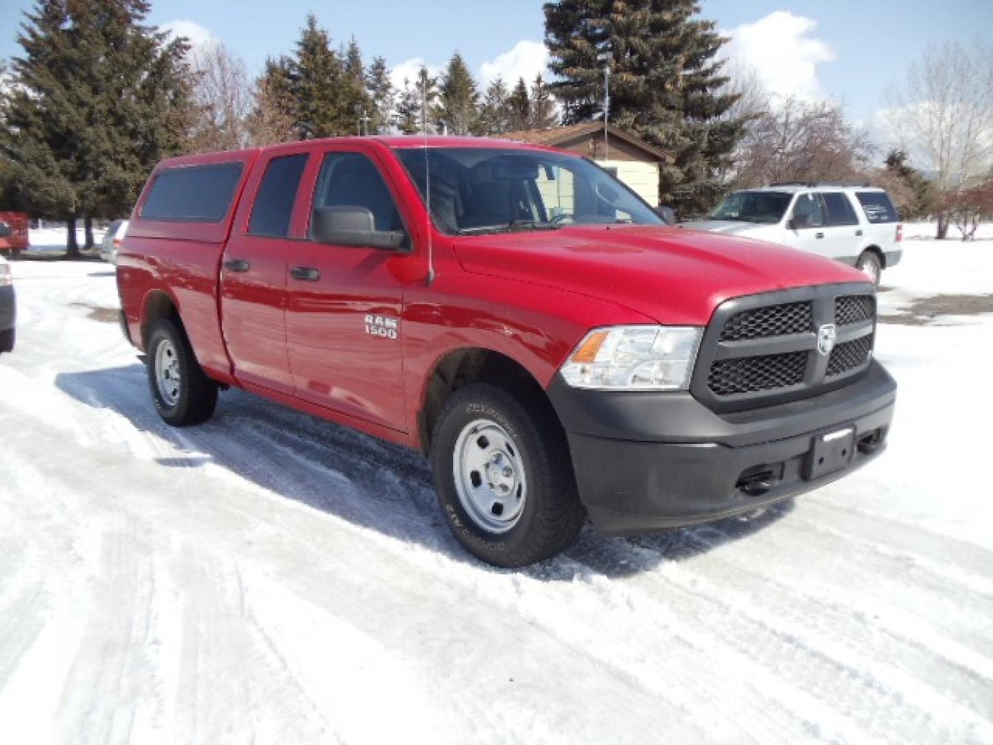 2016 /Gray RAM 1500 Tradesman Quad Cab 4WD (1C6RR7FG0GS) with an 3.6L V6 DOHC 24V FFV engine, 6A transmission, located at 5465 Highway 2 W., Columbia Falls, MT, 59912, (406) 892-4407, 48.352188, -114.240929 - Photo#0