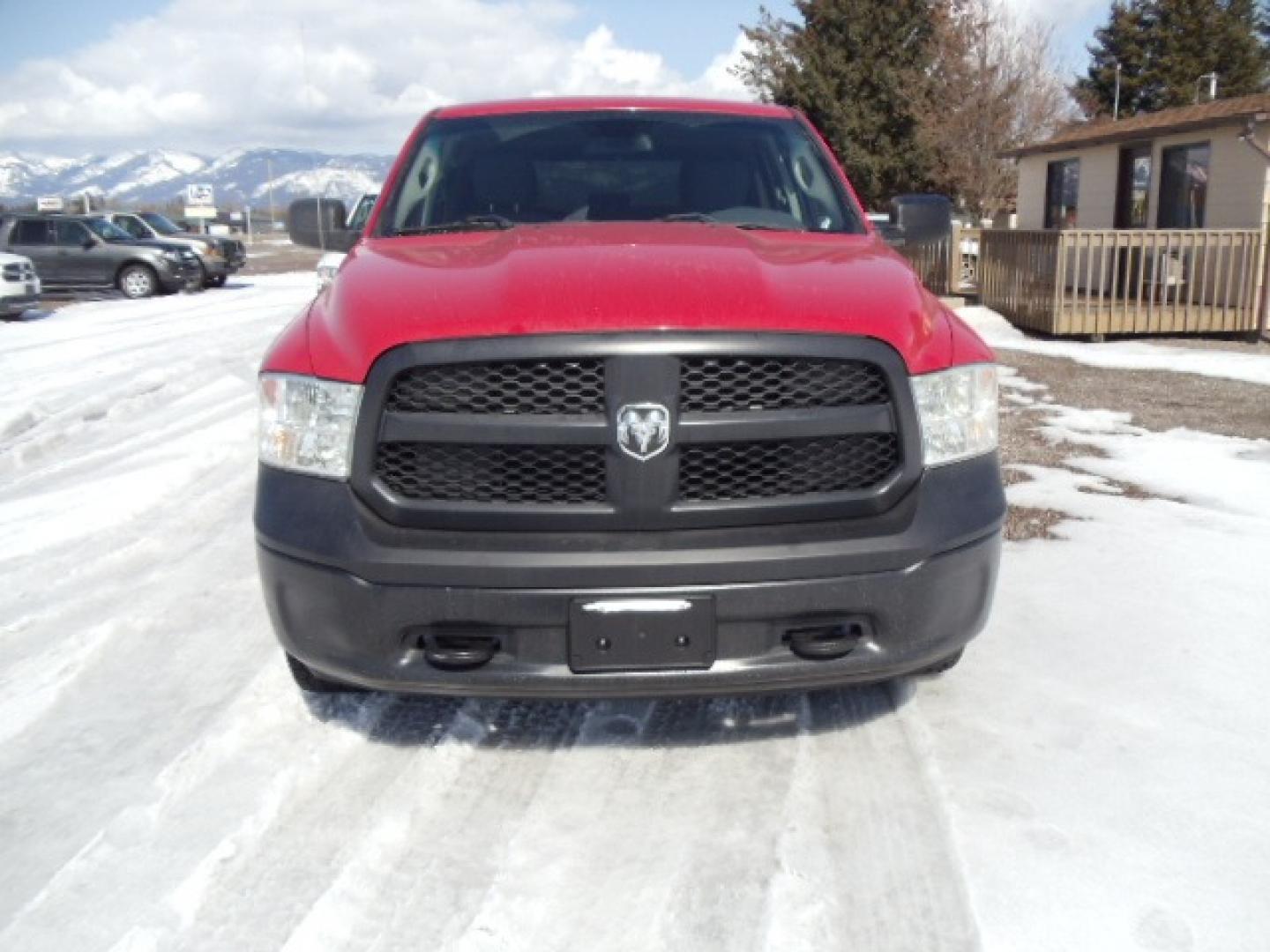 2016 /Gray RAM 1500 Tradesman Quad Cab 4WD (1C6RR7FG0GS) with an 3.6L V6 DOHC 24V FFV engine, 6A transmission, located at 5465 Highway 2 W., Columbia Falls, MT, 59912, (406) 892-4407, 48.352188, -114.240929 - Photo#1