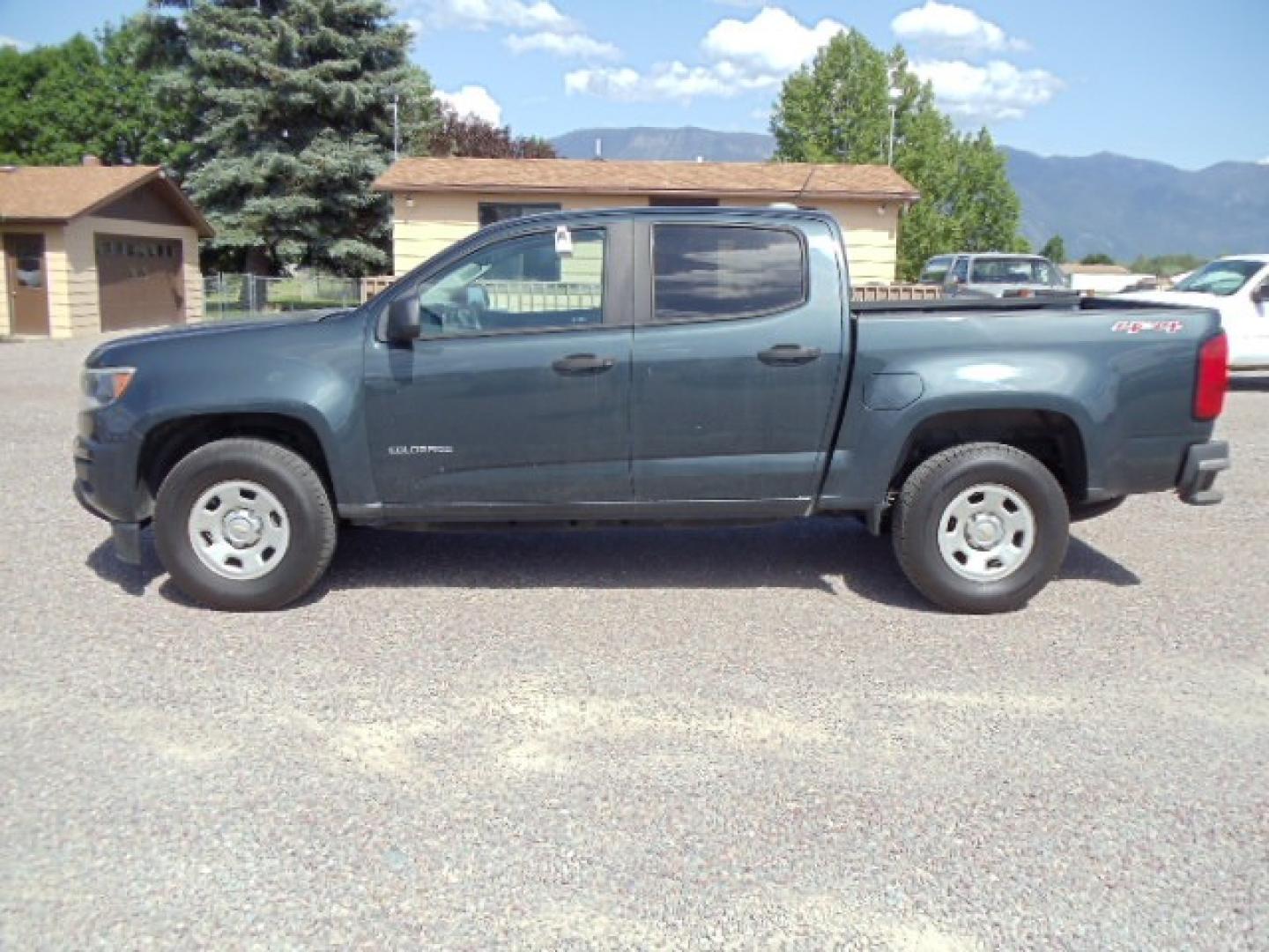 2017 Gray /Grey Chevrolet Colorado Work Truck (1GCGTBEN3H1) with an 3.6L V6 DOHC 24V GAS engine, 6A transmission, located at 5465 Highway 2 W., Columbia Falls, MT, 59912, (406) 892-4407, 48.352188, -114.240929 - Photo#3