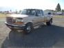 1996 /Tan Ford F-350 XLT SuperCab DRW 2WD (1FTJX35F1TE) with an 7.3L V8 OHV 16V TURBO DIESEL engine, Automatic transmission, located at 5465 Highway 2 W., Columbia Falls, MT, 59912, (406) 892-4407, 48.352188, -114.240929 - Photo#3