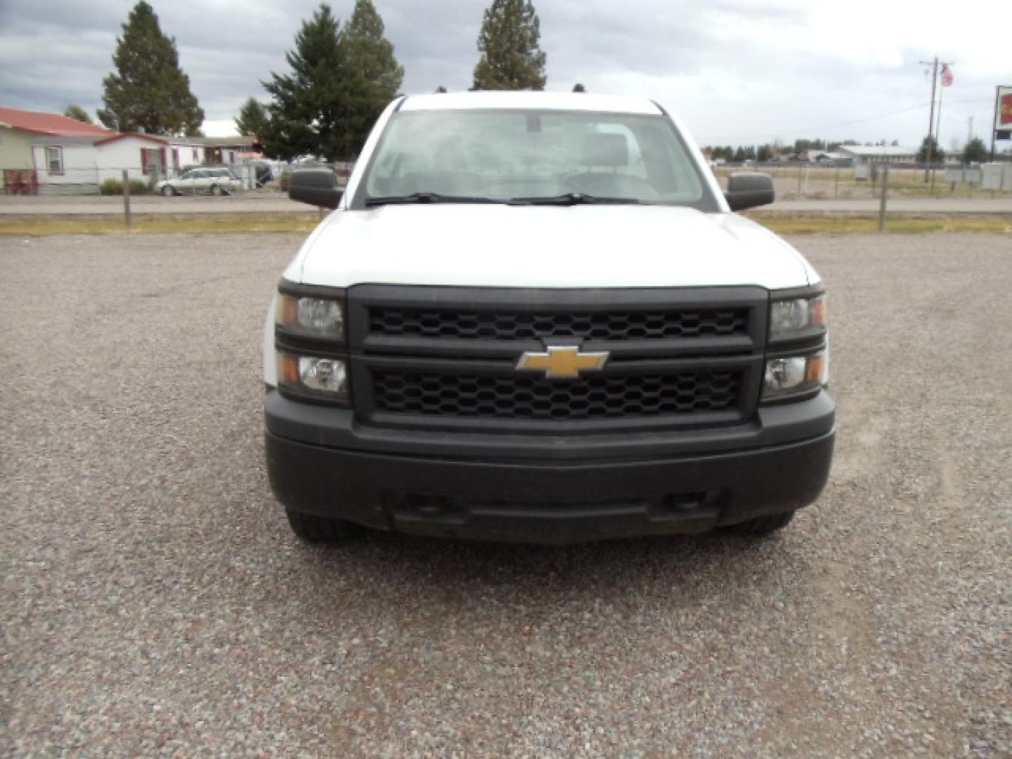 2015 White /Gray Chevrolet Silverado 1500 Work Truck Short Box 4WD (1GCNKPEH9FZ) with an 4.3L V6 engine, 6-Speed Automatic transmission, located at 5465 Highway 2 W., Columbia Falls, MT, 59912, (406) 892-4407, 48.352188, -114.240929 - Photo#1