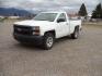 2015 White /Gray Chevrolet Silverado 1500 Work Truck Short Box 4WD (1GCNKPEH9FZ) with an 4.3L V6 engine, 6-Speed Automatic transmission, located at 5465 Highway 2 W., Columbia Falls, MT, 59912, (406) 892-4407, 48.352188, -114.240929 - Photo#2