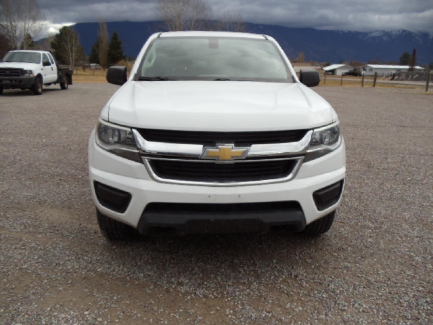 2016 White /Tan Chevrolet Colorado Work Truck Ext. Cab 4WD (1GCHTBEA6G1) with an 2.5L L4 DOHC 16V GAS engine, 6A transmission, located at 5465 Highway 2 W., Columbia Falls, MT, 59912, (406) 892-4407, 48.352188, -114.240929 - Photo#1